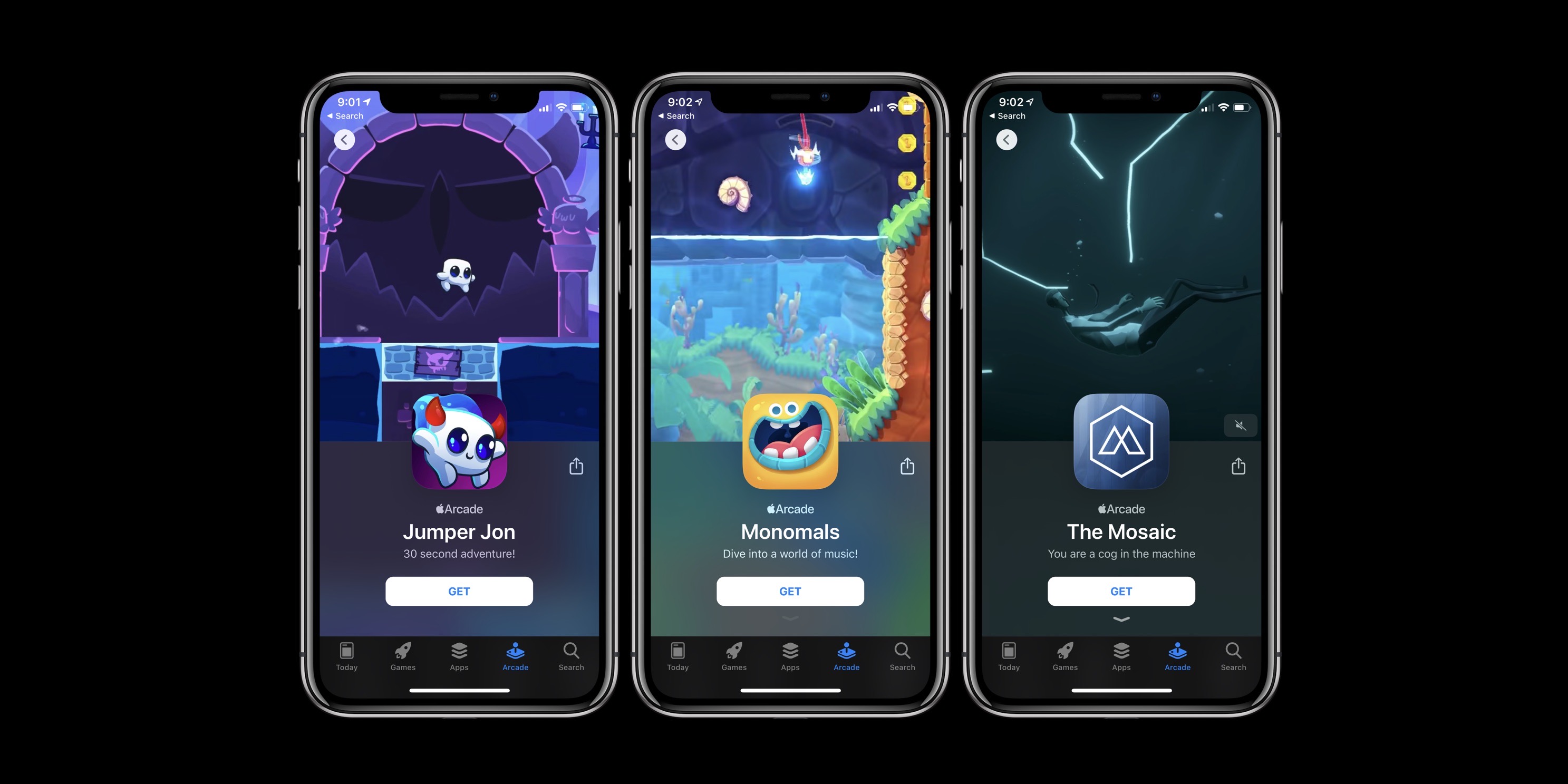 Apple Arcade new games November 1