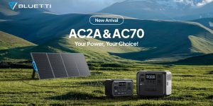 BLUETTI AC2A AC70 portable power stations